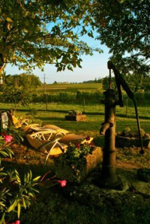 Bleu Raisin Bed and Breakfast Les Salles-de-Castillon Exteriör bild
